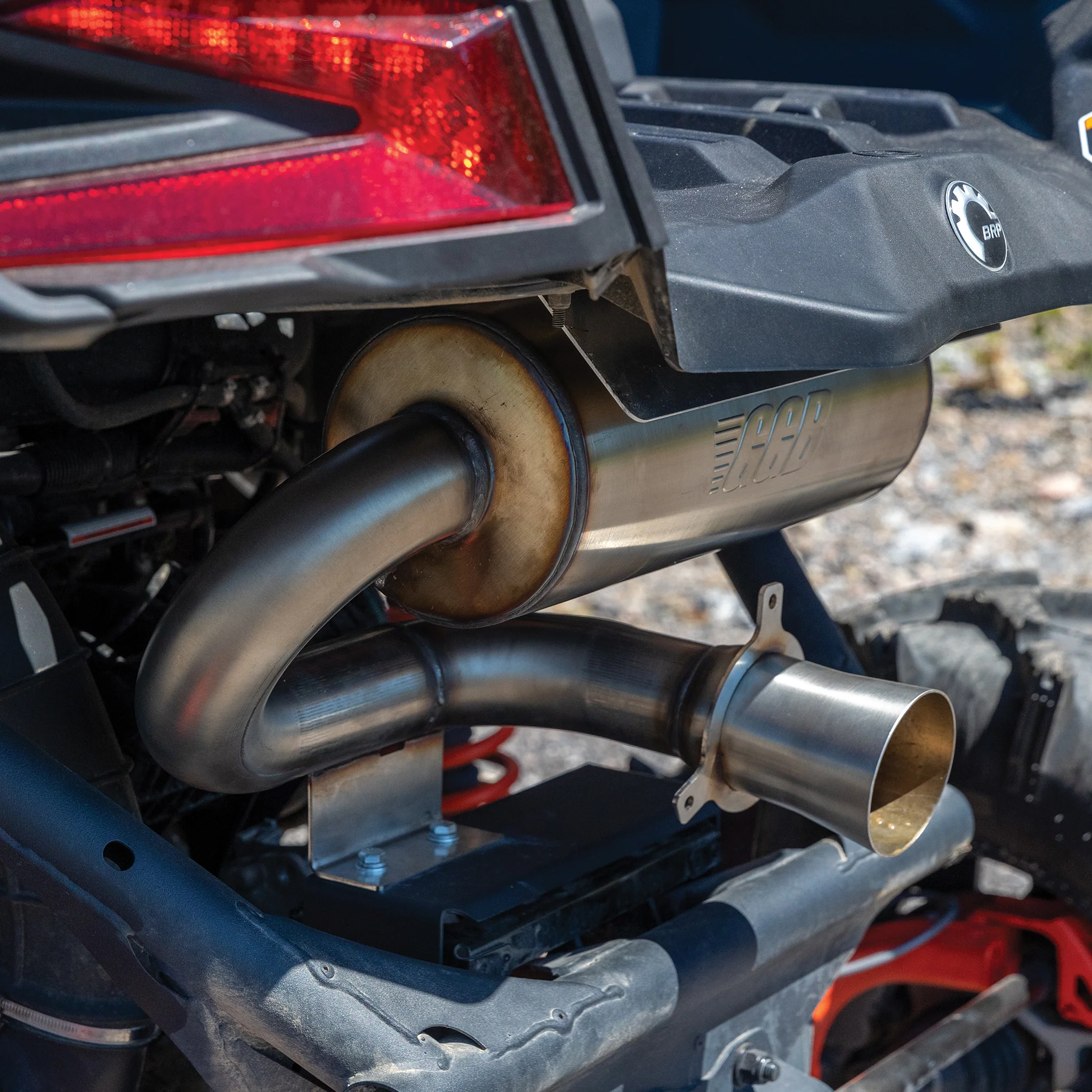 2017-2025 Can-Am Maverick X3 Turbo / Max X3 Turbo Trail Muffler - Image 7